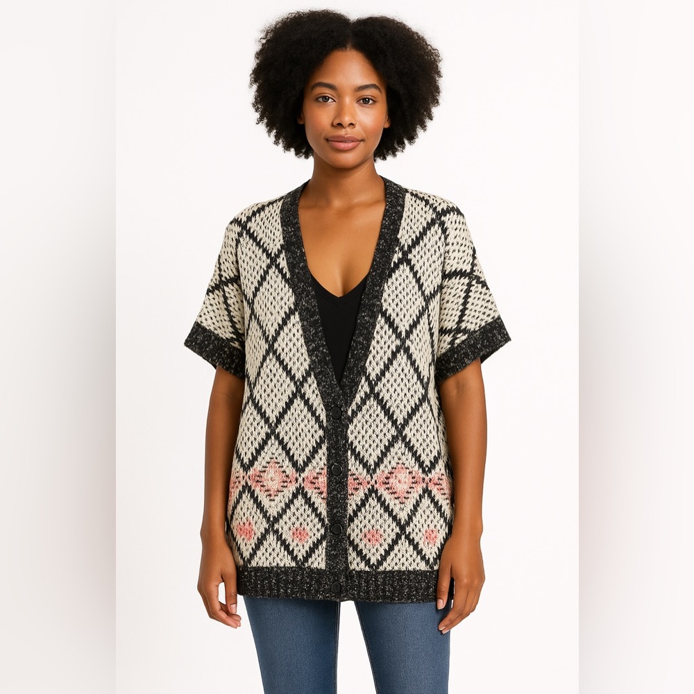 Carol Anderson boho oversized cardigan